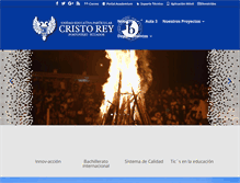 Tablet Screenshot of cristorey.edu.ec